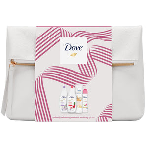 Dove Radiantly Refreshing Body & Skin Gift Set Present For Women, Girls & Mums