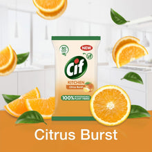 Load image into Gallery viewer, 3pk Cif Power &amp; Shine Biodegradable Wipes, 80 Sheets