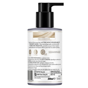 2x Toni&Guy Pearl Blonde Colour Amplify Hair Mask with Arganoil & UVfilter 200ml