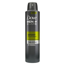 Load image into Gallery viewer, 3 Pk Dove Men+Care Sports Active MicroMoistureBody&amp;FaceWash400ml + AP Deo 250ml