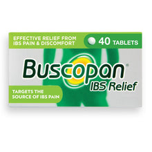 Load image into Gallery viewer, Buscopan IBS Relief Tablets EffectiveRelief from IBS Pain&amp;Discomfort, 40 Tablets