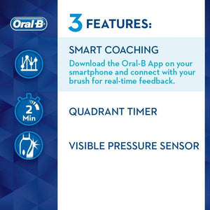 Oral-B Smart 4 4000W Electric Toothbrush with Whitening Toothpaste in Bonus Pack