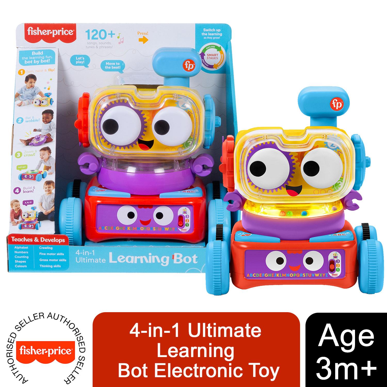 Fisher-Price 4-in-1 Ultimate Learning Bot Electronic Toy – Avant