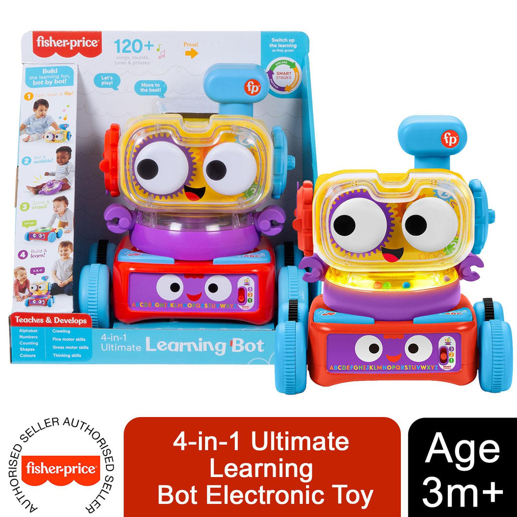 Fisher-Price 4-in-1 Ultimate Learning Bot Electronic Toy