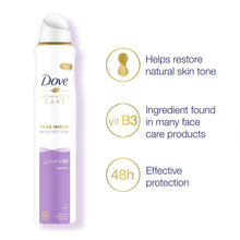 Load image into Gallery viewer, 6x of 200ml Dove Advanced Care Clean Touch Anti-Perspirant Deodorant