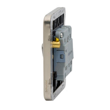 Load image into Gallery viewer, Schneider Electric Lisse Screwless Isolator Switch 3 Pole 10AX Stainless Steel