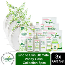Load image into Gallery viewer, Simple Kind to Skin Ultimate Vanity Case Collection 8pcs Gift Set For Her