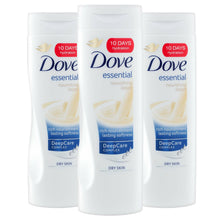 Load image into Gallery viewer, 3x400ml or 6x400ml Dove Nourishment Body Lotion For All Skin Types