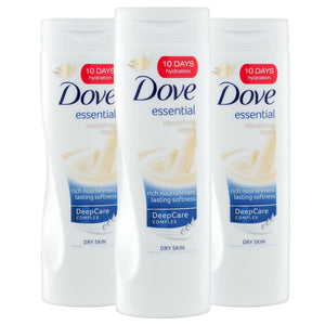 3x400ml or 6x400ml Dove Nourishment Body Lotion For All Skin Types
