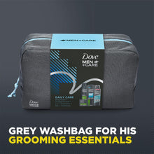 Load image into Gallery viewer, Dove Men Daily Care Body &amp; Bath Essentials 4pcs Gift Set For Men with Wash Bag