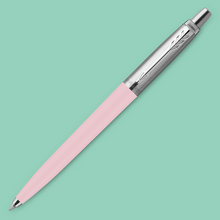 Load image into Gallery viewer, Parker Jotter Ballpoint Pen Pastel Collection Pink Blue Medium Nib Blue Ink 2pk