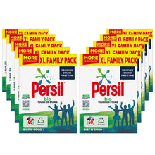 Load image into Gallery viewer, 10x Persil Bio Washing Powder with Biodegradable Ingredients, 3kg, 60 Wash