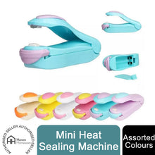 Load image into Gallery viewer, Electric, Handheld &amp; Multi-Function Mini Heat Sealing Machine - Assorted Colours
