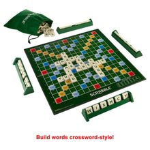 Load image into Gallery viewer, Mattel Games Scrabble Cross Word Original Word-Forming Board Game