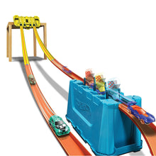 Load image into Gallery viewer, Hot Wheels PK5  Mini Toy Cars (Assorted) &amp; Track Builder Multi-Lane Speed Box