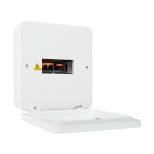 Schneider Electric Easy9+ EZ9E4MCU Consumer Unit 4 Way Surface Mount Metal