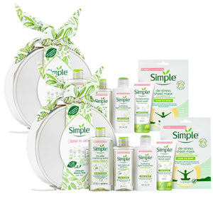 Simple Kind to Skin Ultimate Vanity Case Collection 8pcs Gift Set For Her