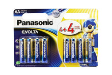 Load image into Gallery viewer, Panasonic Evolta - AA &amp; AAA (4+4 Free) Batteries