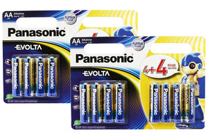 Panasonic Evolta - AA & AAA (4+4 Free) Batteries
