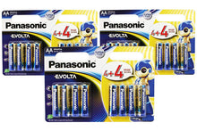 Load image into Gallery viewer, Panasonic Evolta - AA &amp; AAA (4+4 Free) Batteries