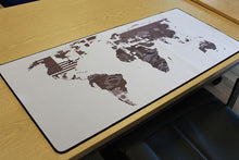 Load image into Gallery viewer, Aquarius Anti Slip Durable Extended World Map Mouse pad