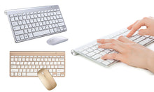 Load image into Gallery viewer, Aquarius Optical Wireless Keyboard and Mouse USB Receiver Kit For PC