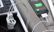 Load image into Gallery viewer, Aduro Powerup 4 Port USB Car Charger