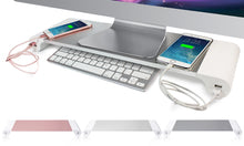 Load image into Gallery viewer, Aluminium Space-Saving Desktop Organiser