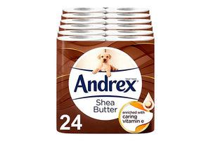 24 Rolls of Andrex Toilet Tissues