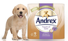 Load image into Gallery viewer, Andrex Touch of Care Toilet Tissue 54 or 108 Rolls