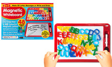 Load image into Gallery viewer, Asst Col Deluxe 2in1 Magnetic/ Wipe-Off Playboard W/48 Letter