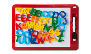 Asst Col Deluxe 2in1 Magnetic/ Wipe-Off Playboard W/48 Letter