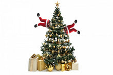 Load image into Gallery viewer, Medium Pair Of Bendy Santa Legs