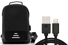 Load image into Gallery viewer, Anti Theft Backpack Small + Data Cable + Powerbank