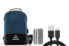 Load image into Gallery viewer, Anti Theft Backpack Small + Data Cable + Powerbank