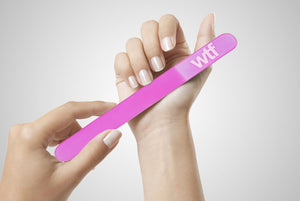 Boxer Text Speak Glass Nail Files