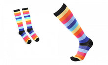 Load image into Gallery viewer, Bright Pattern Knee-High Compression Socks