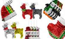Load image into Gallery viewer, Christmas Tinsel 3D Hangtags
