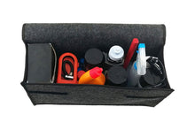 Load image into Gallery viewer, Car Van Grey Carpet Boot Storage Bag Organiser