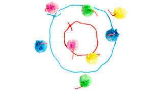 Chalk Bomb Target game