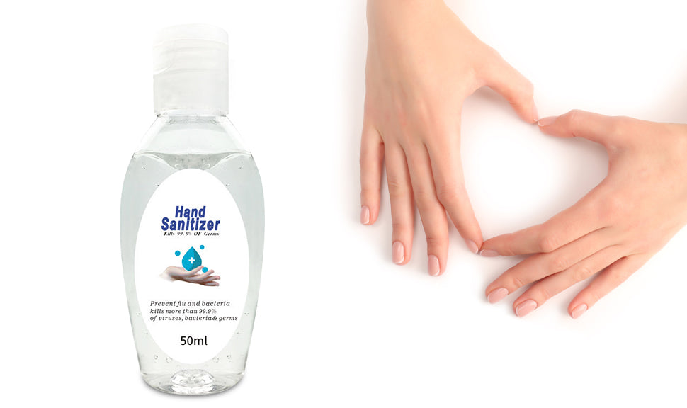 1, 2 or 4 50ml 70% Alcohol Hand Sanitizers