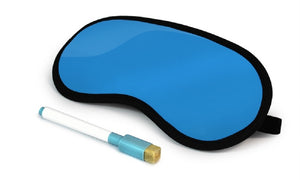 DIY Message Travel Eye Cover Sleep Mask Blindfold with Pen