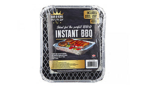 Instant BBQ With Steel Legs & Printed Lid, 400g