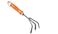 Load image into Gallery viewer, Garden Hand Rake Wood Handle