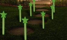 Load image into Gallery viewer, Garden Glow in the Dark Sticks and Stars, Pack of 10