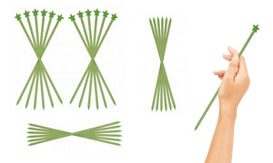 Garden Glow in the Dark Sticks and Stars, Pack of 10