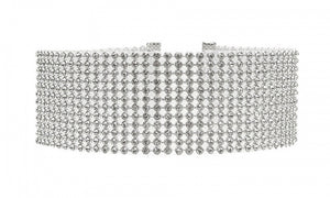 Crystal Chocker Necklace Set