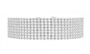 Crystal Chocker Necklace Set