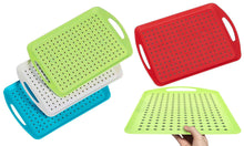 Load image into Gallery viewer, Non Slip Serving Tray 46x31cm - Assorted