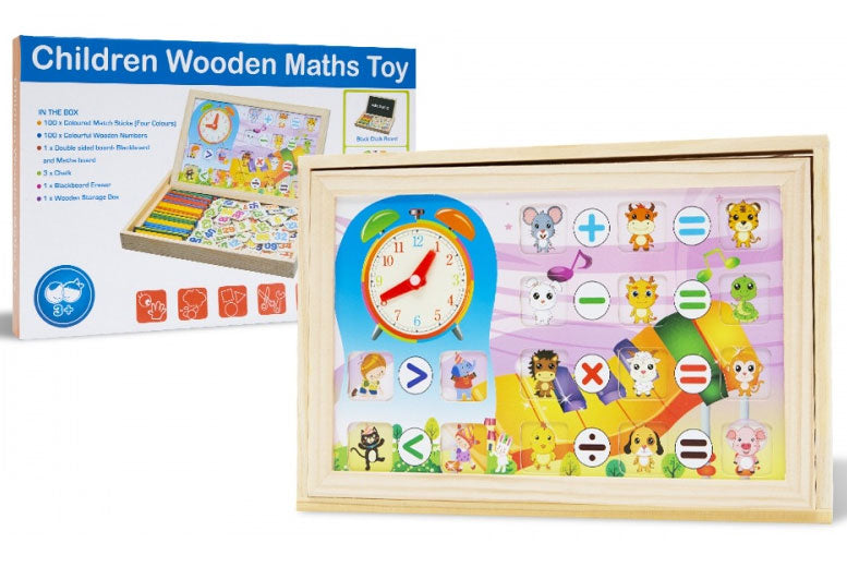 Doodle Wooden Mathematics Early Learning Counting Educational Toy